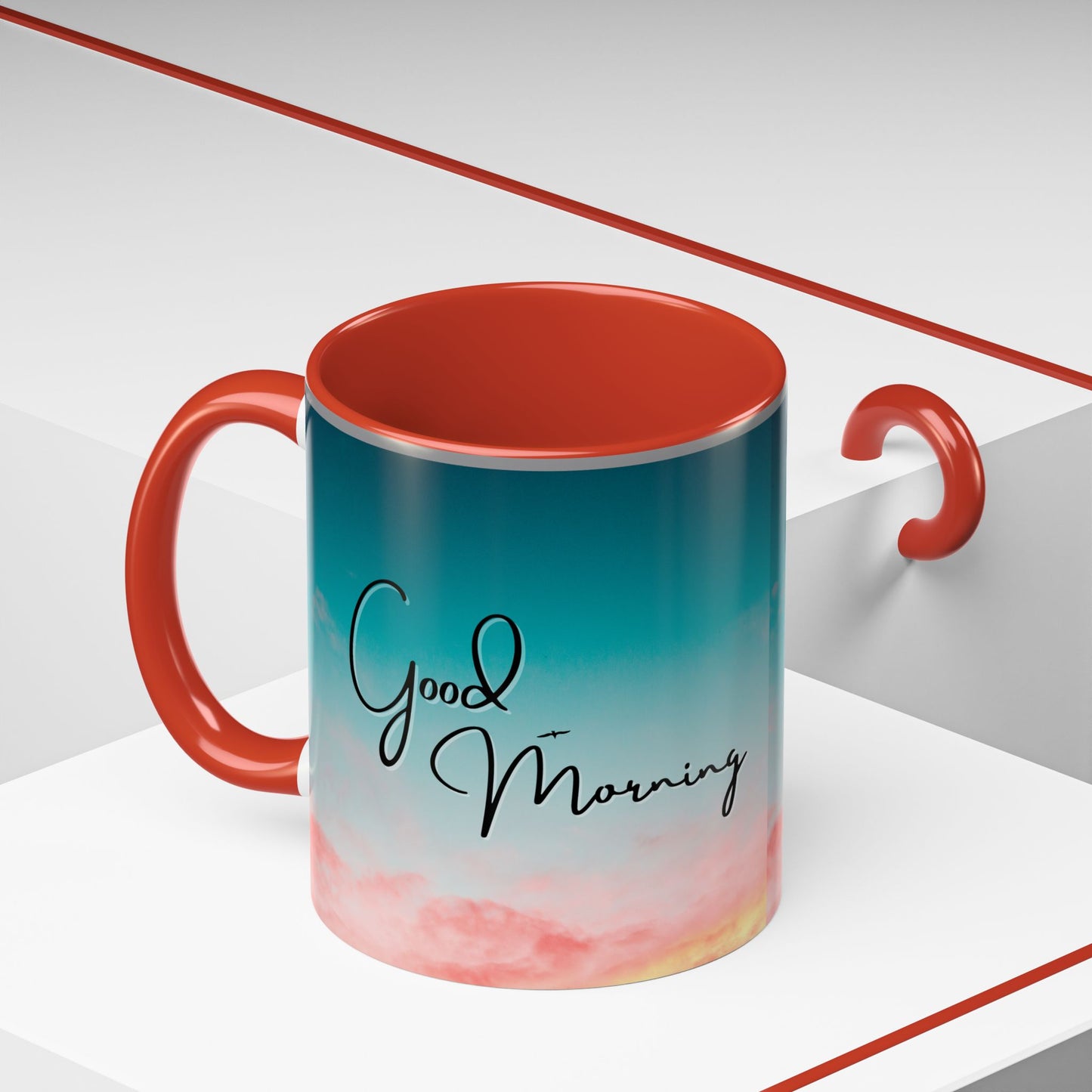 Good Morning Accent Coffee Mug (11, 15oz)