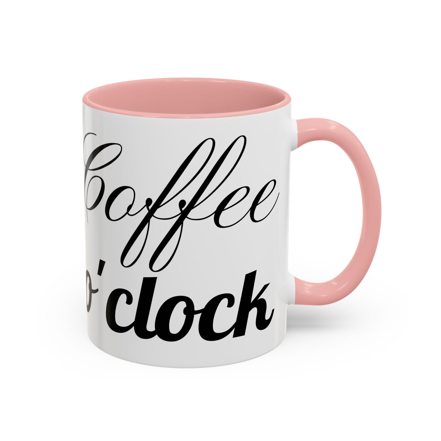 Coffee o'Clock Accent Coffee Mug (11, 15oz)