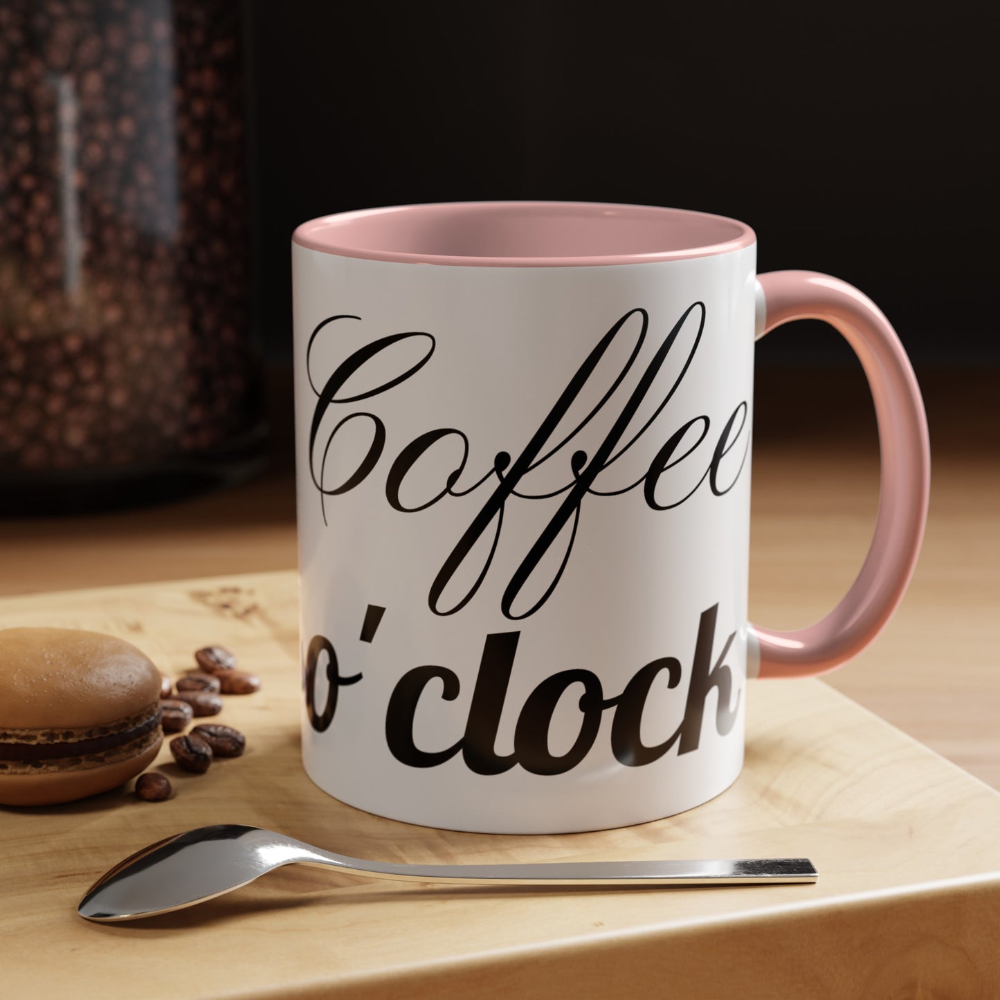 Coffee o'Clock Accent Coffee Mug (11, 15oz)