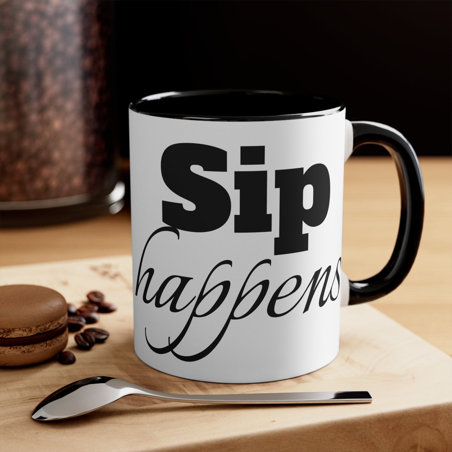 Sip Happens Accent Mugs