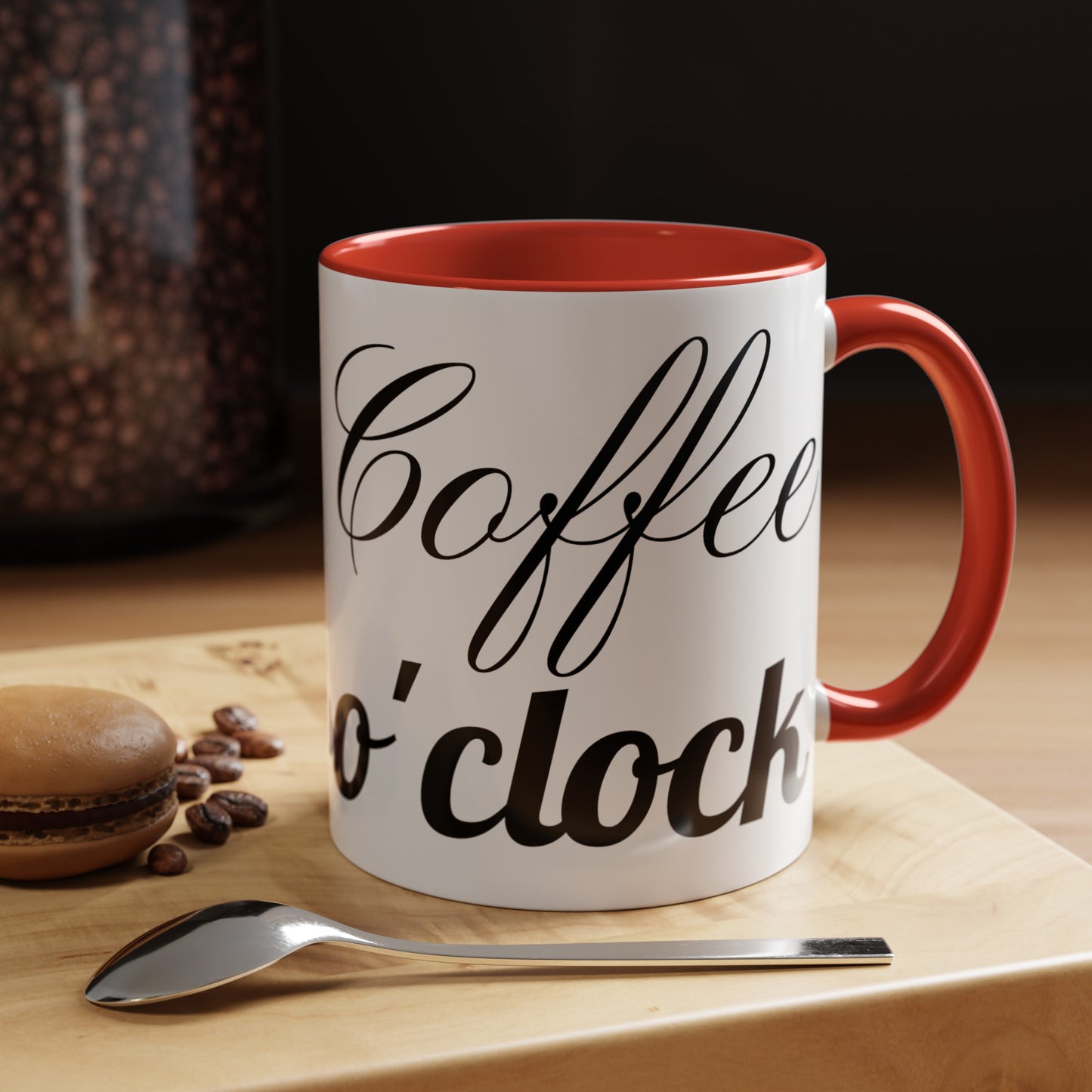 Coffee o'Clock Accent Coffee Mug (11, 15oz)