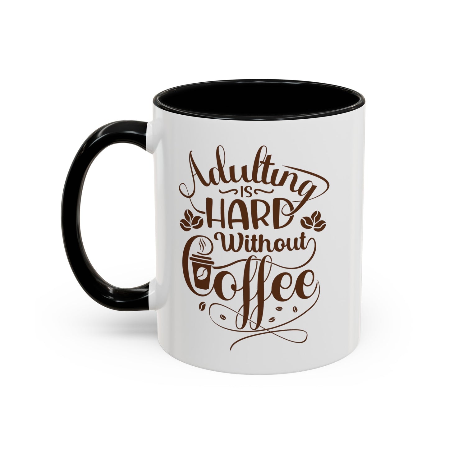 Adulting Accent Coffee Mug (11, 15oz)