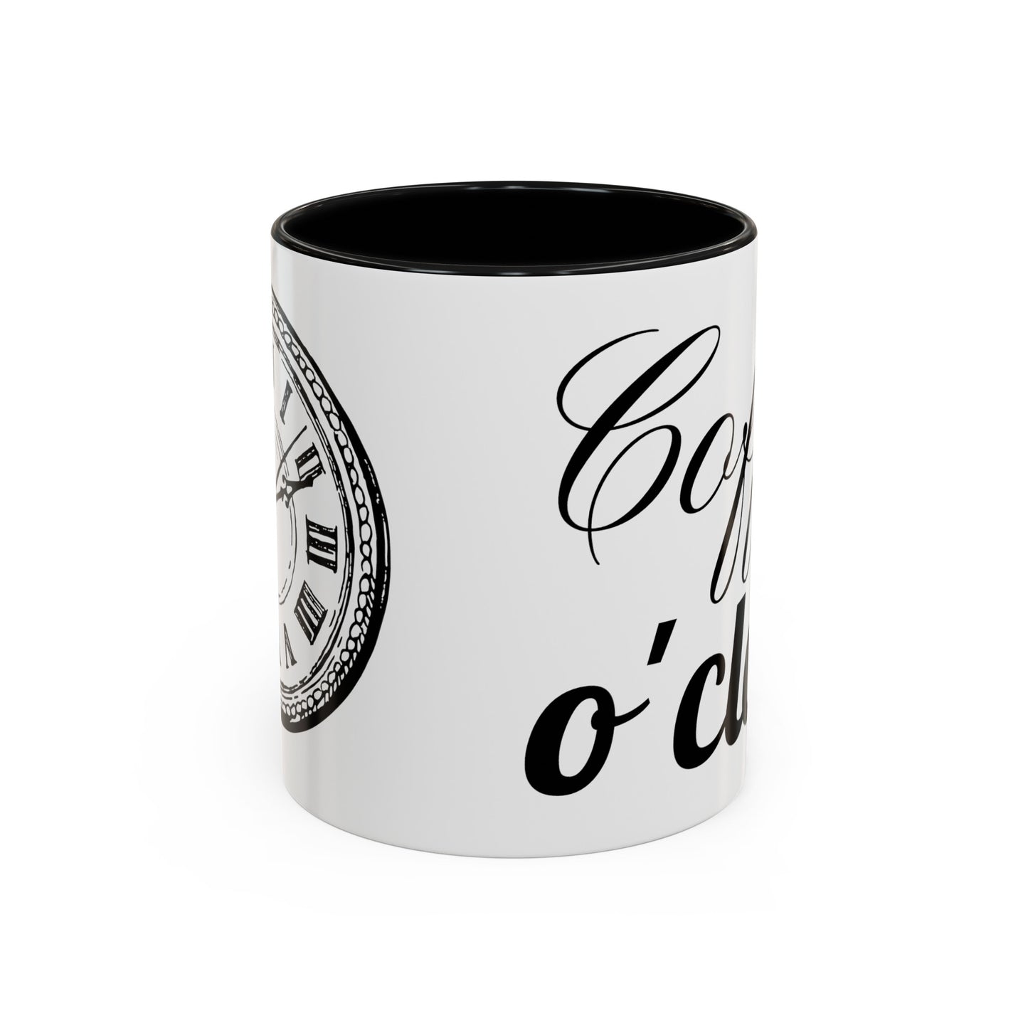 Coffee o'Clock Accent Coffee Mug (11, 15oz)