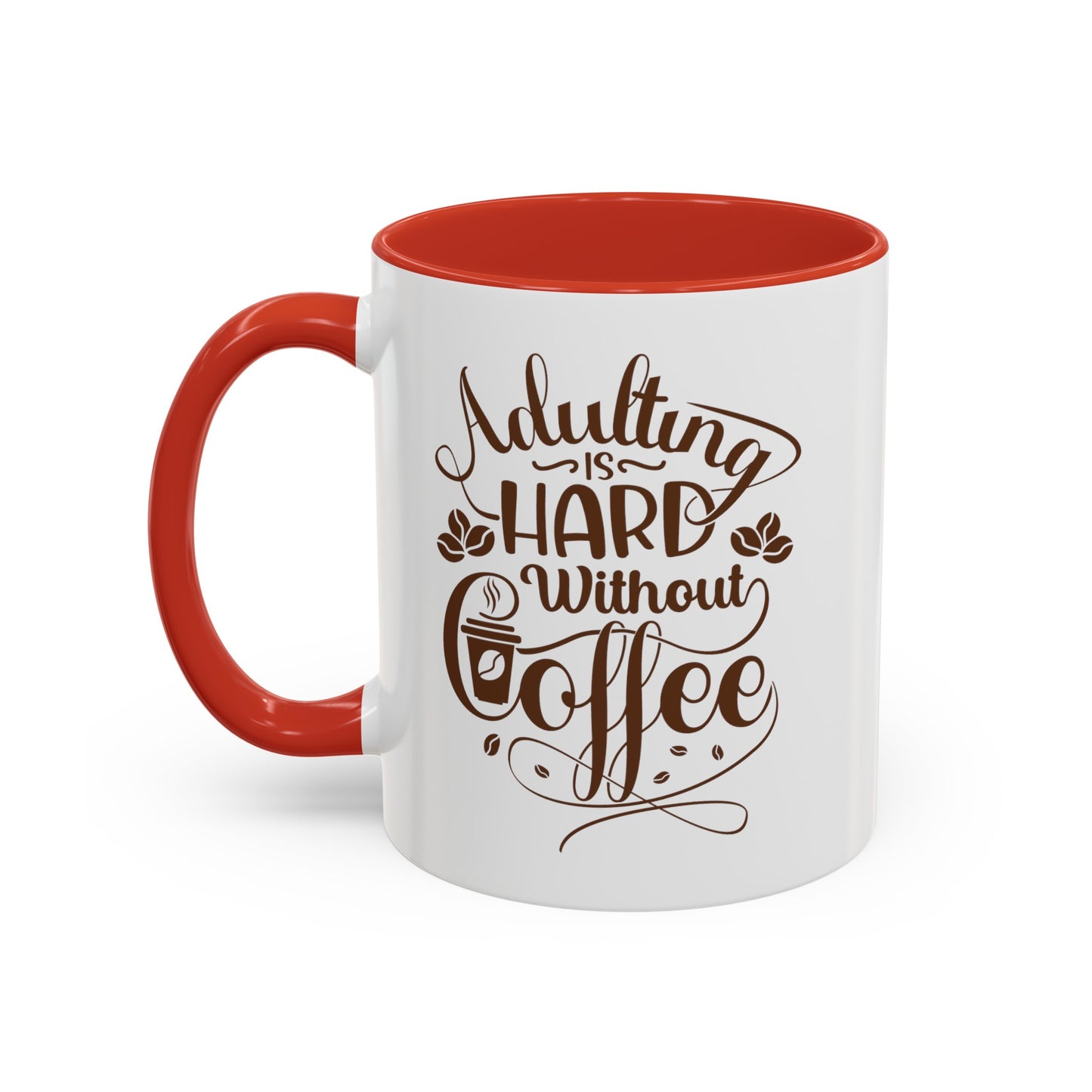 Adulting Accent Coffee Mug (11, 15oz)