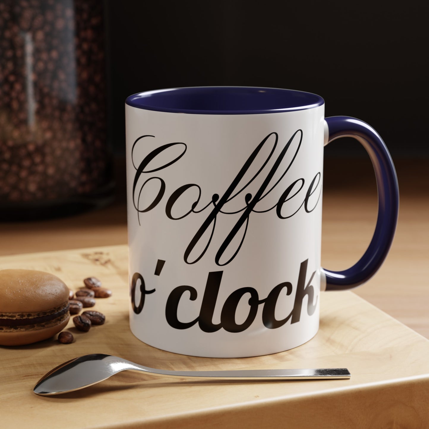 Coffee o'Clock Accent Coffee Mug (11, 15oz)