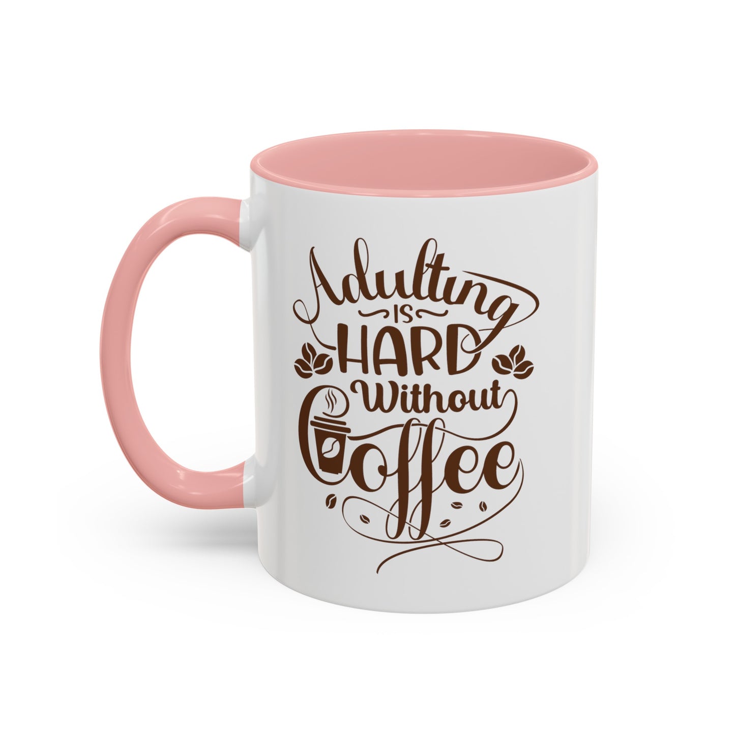 Adulting Accent Coffee Mug (11, 15oz)