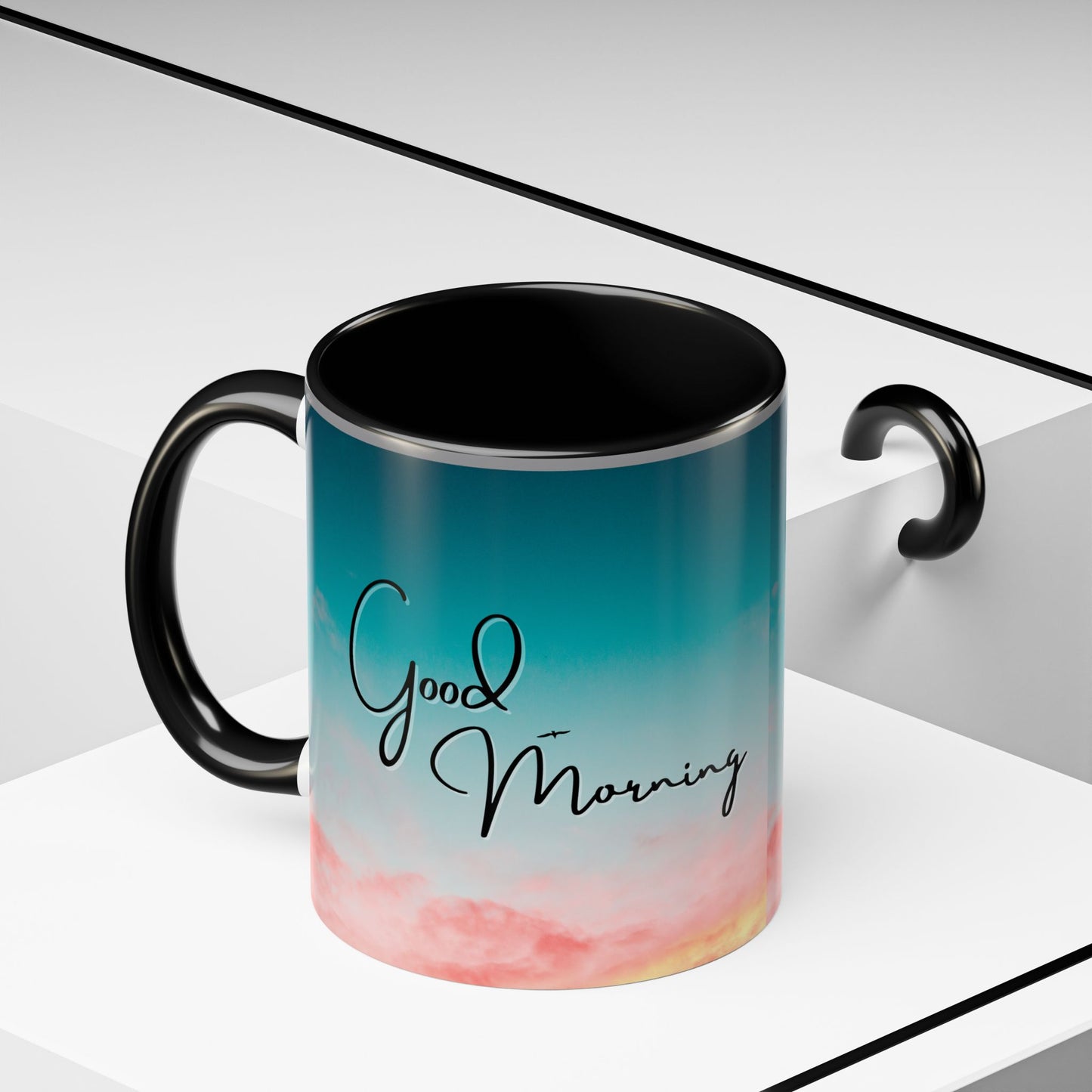 Good Morning Accent Coffee Mug (11, 15oz)