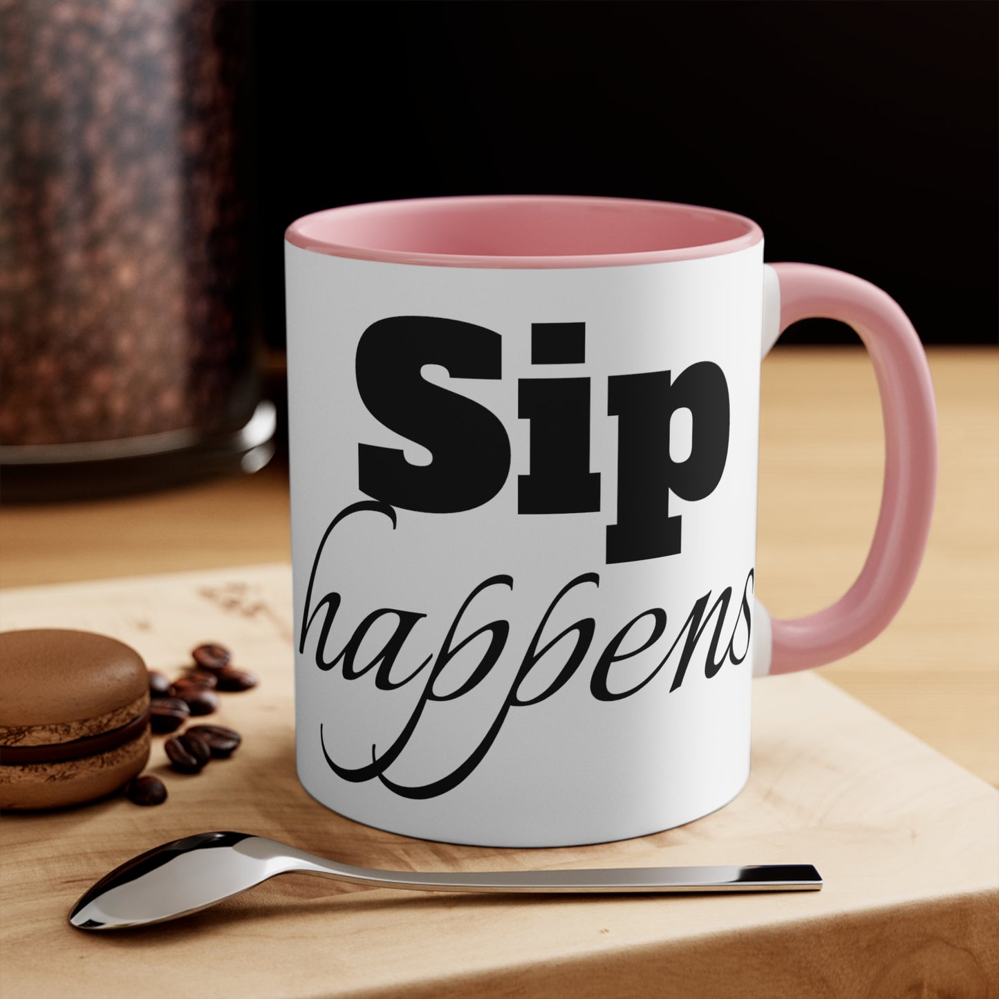 Sip Happens Accent Mugs