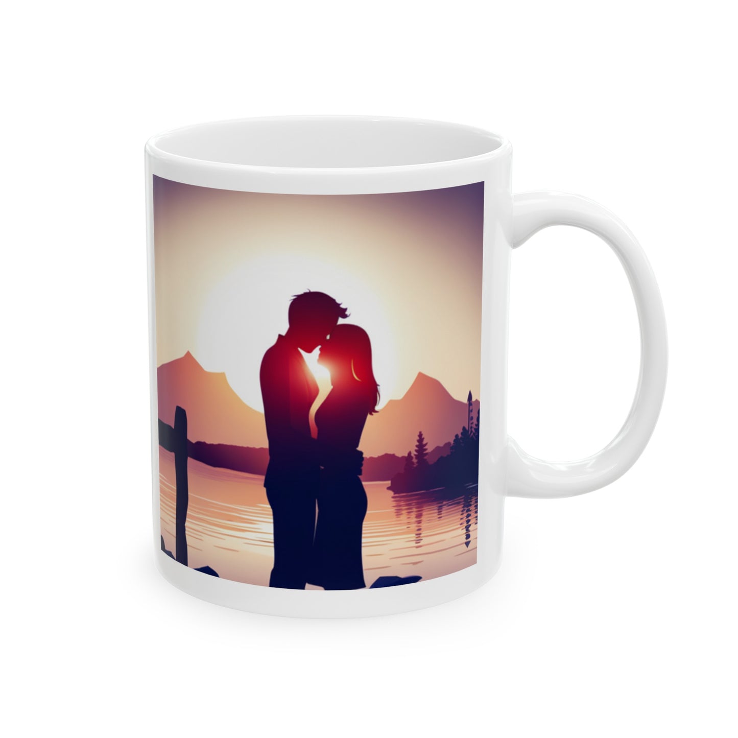 COuple love Ceramic Mug, (11oz, 15oz)