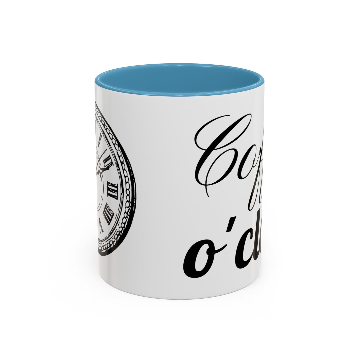 Coffee o'Clock Accent Coffee Mug (11, 15oz)