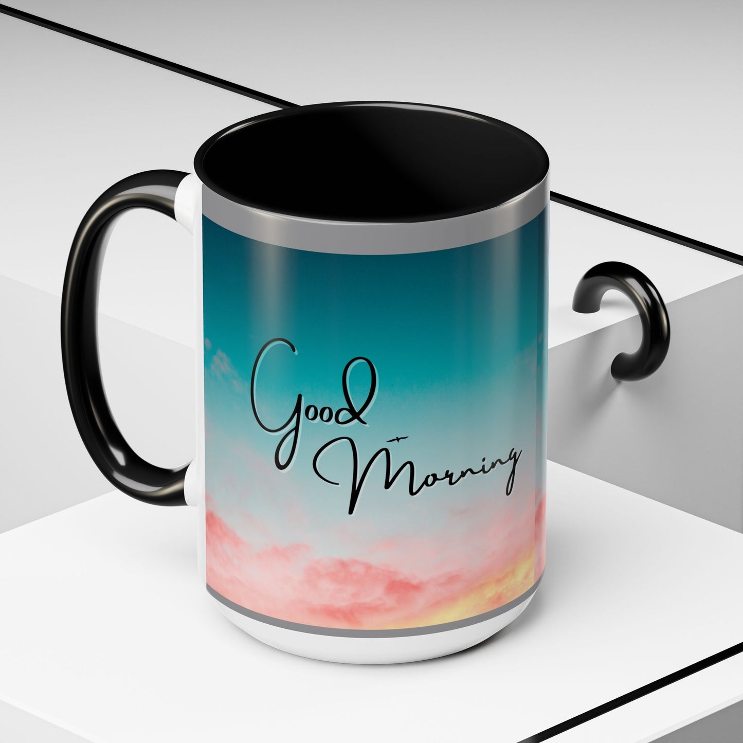 Good Morning Accent Coffee Mug (11, 15oz)