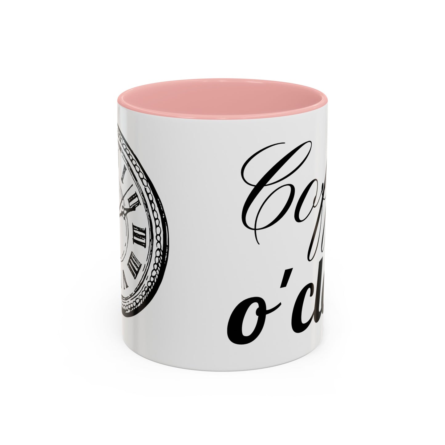 Coffee o'Clock Accent Coffee Mug (11, 15oz)