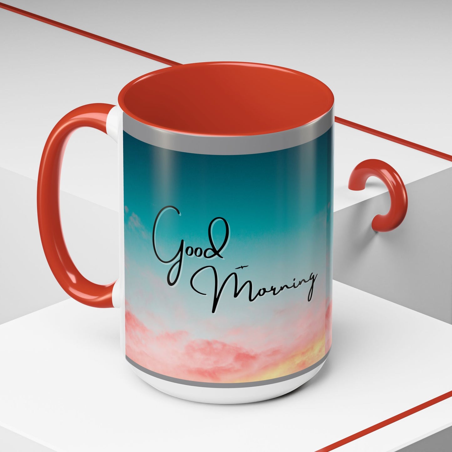 Good Morning Accent Coffee Mug (11, 15oz)