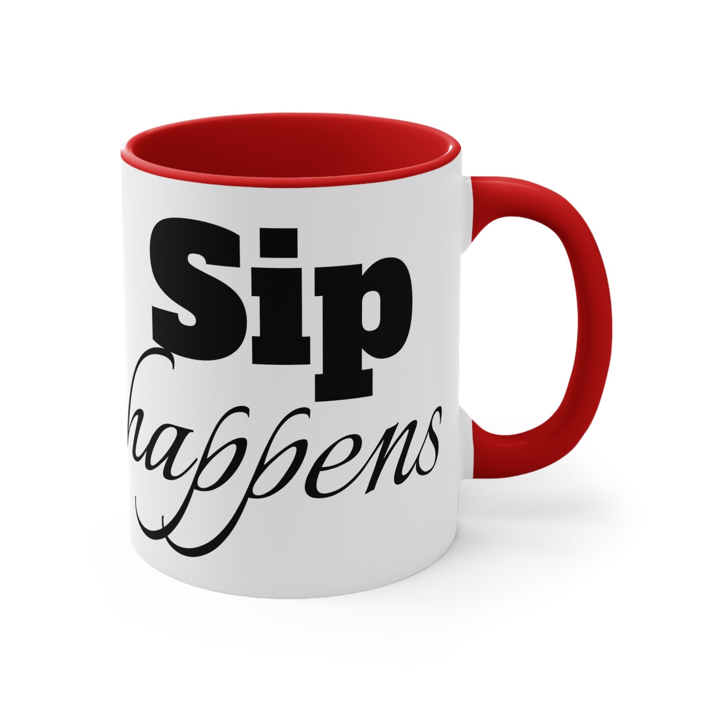 Sip Happens Accent Mugs