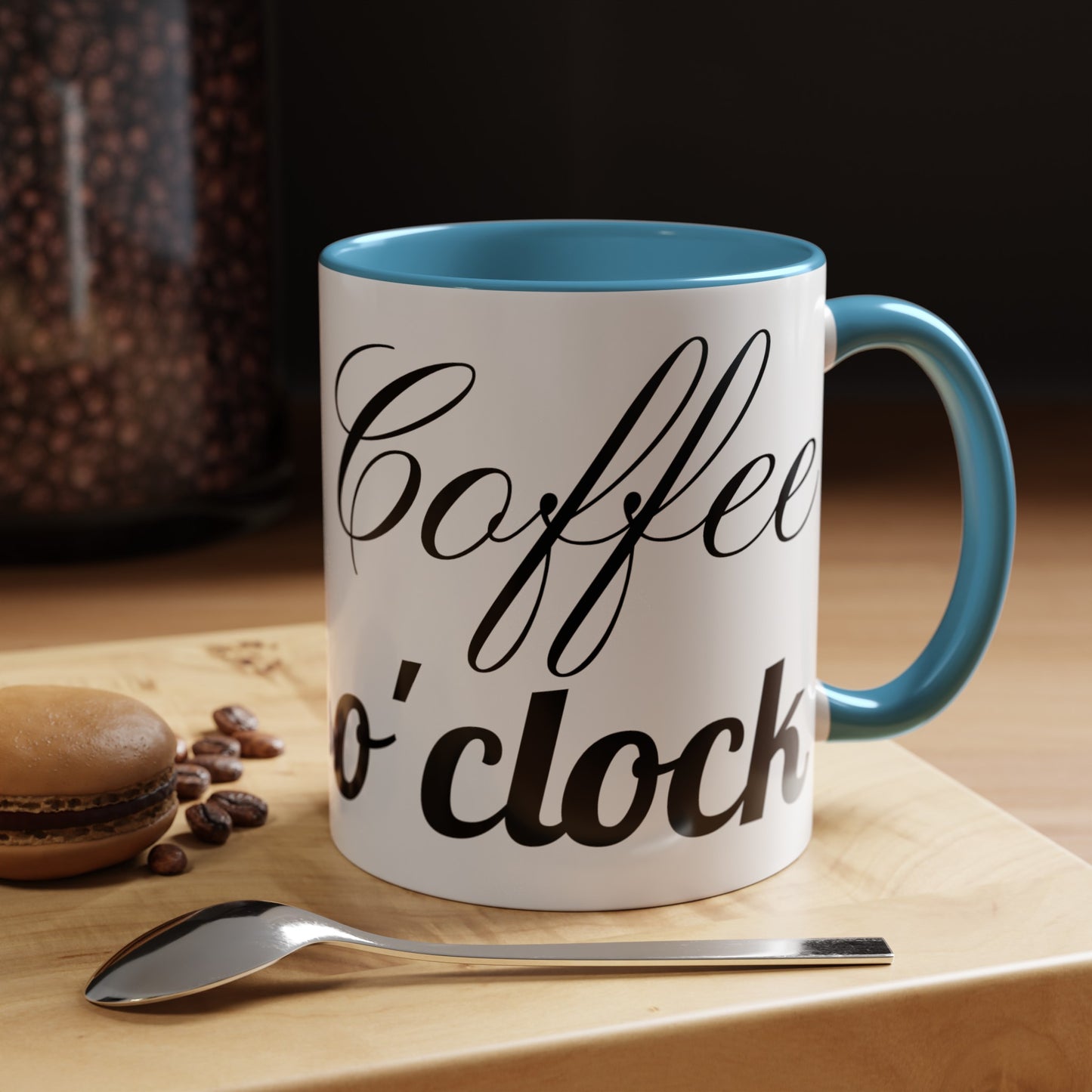 Coffee o'Clock Accent Coffee Mug (11, 15oz)