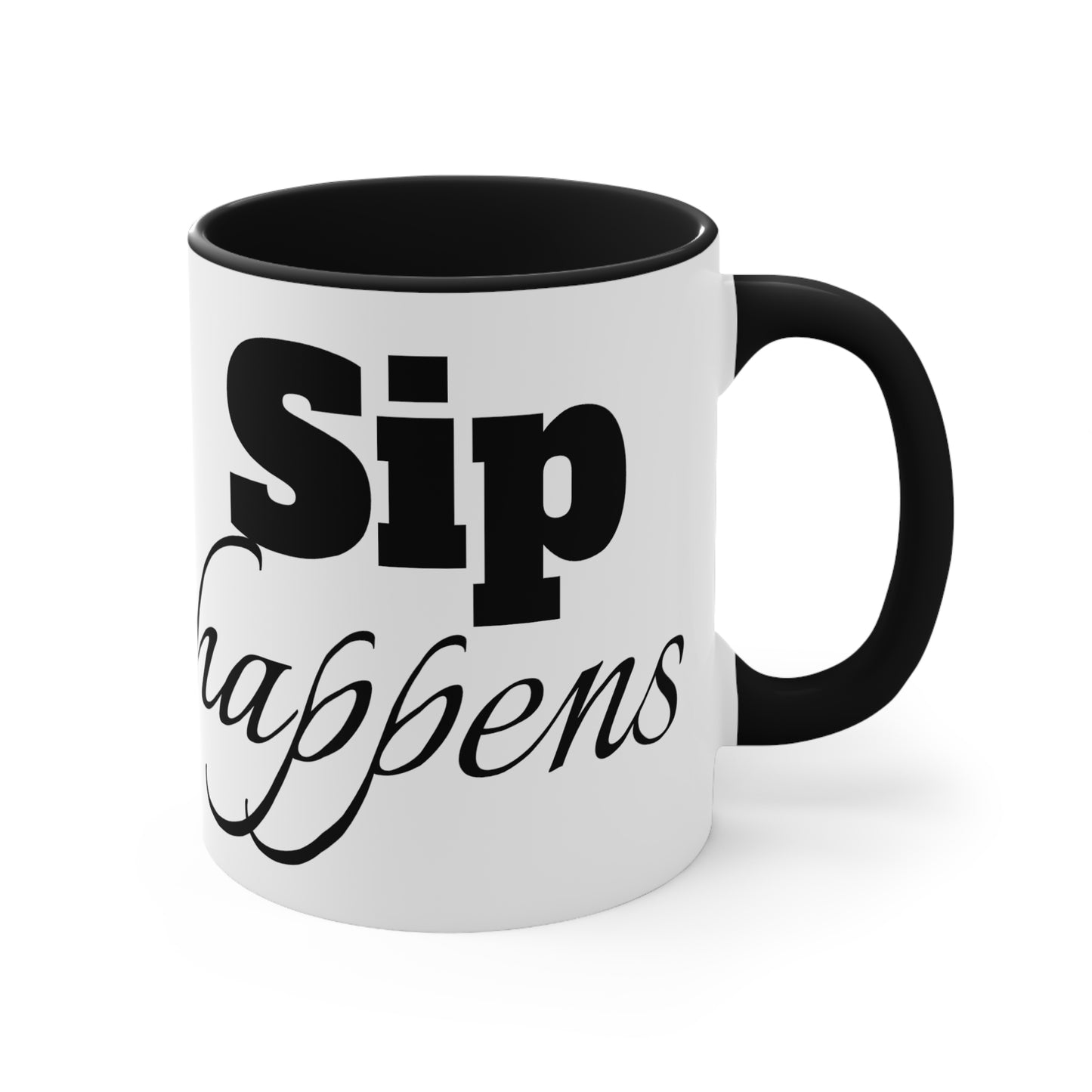 Sip Happens Accent Mugs